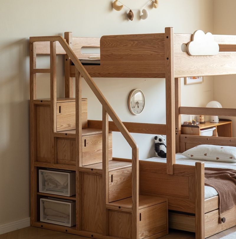 Storage Staircase Bed