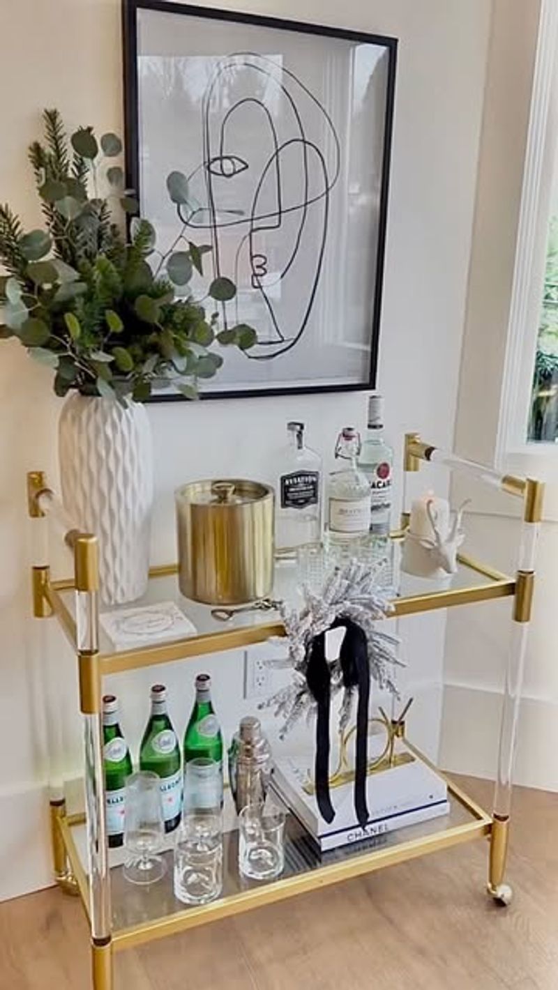 Stylish Bar Cart