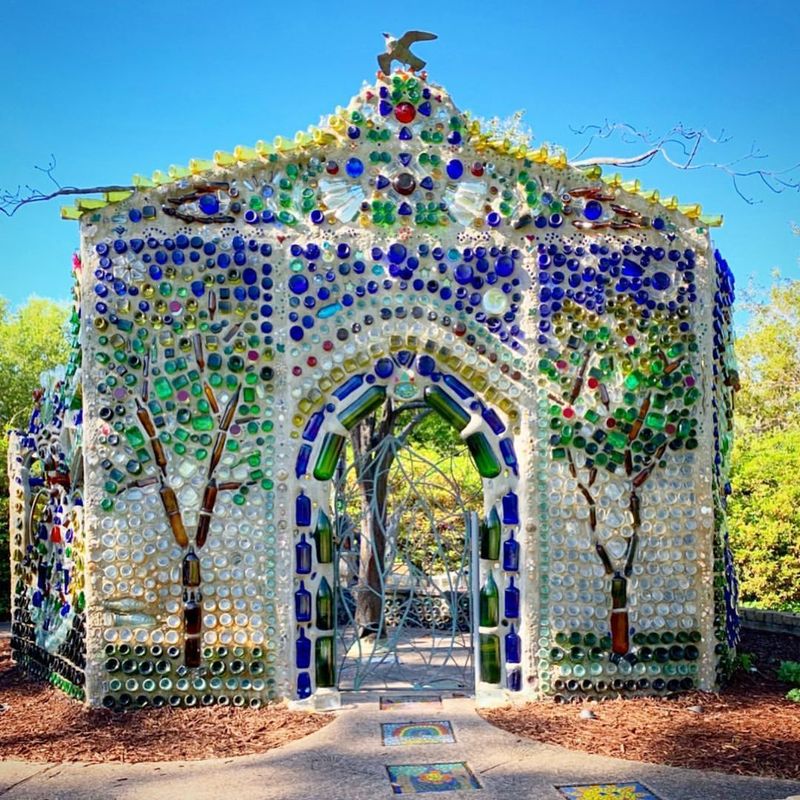 The Bottle Chapel at Airlie Gardens - North Carolina