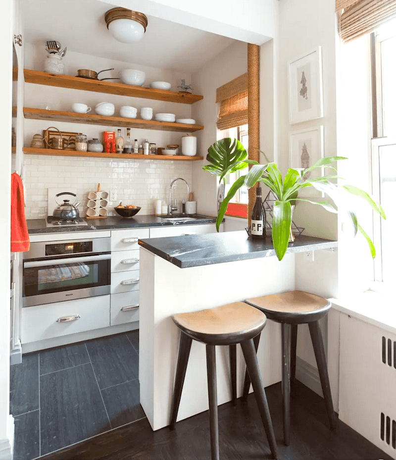 The Charming Studio Kitchen