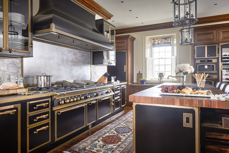 The Elegant Manor Kitchen