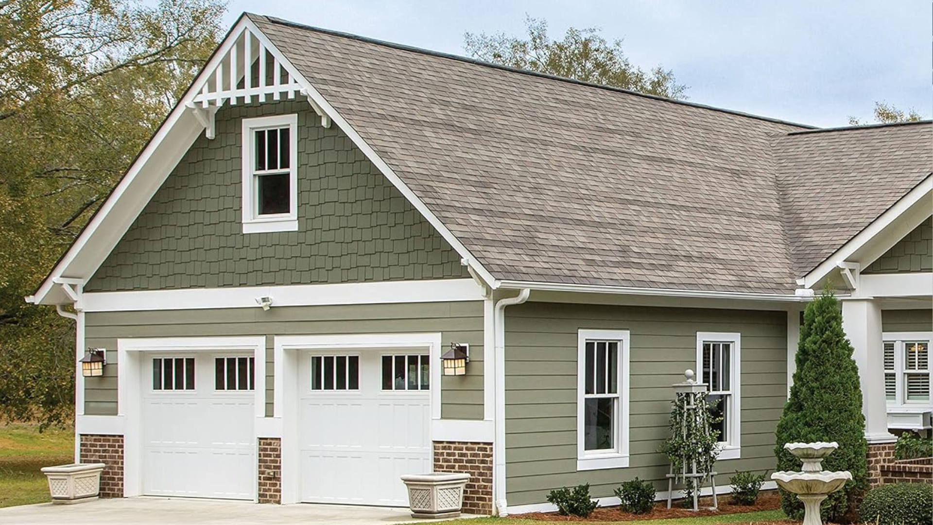 farmhouse-inspired home from amazon in the nature