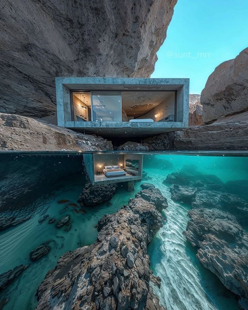 The Glass-Encased Concrete Villa