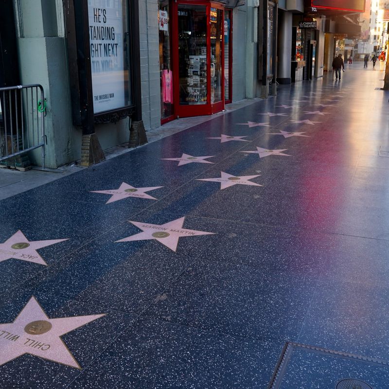 The Hollywood Walk of Fame, California