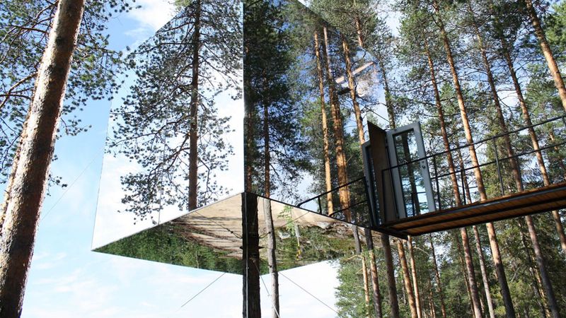 The Mirrorcube - Harads, Sweden