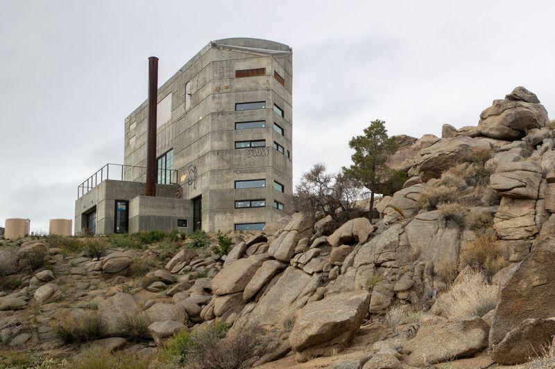 The Monolithic Desert Fortress