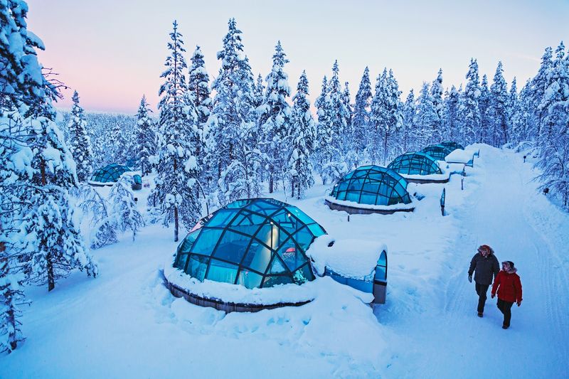 The North Pole Igloo Hotel