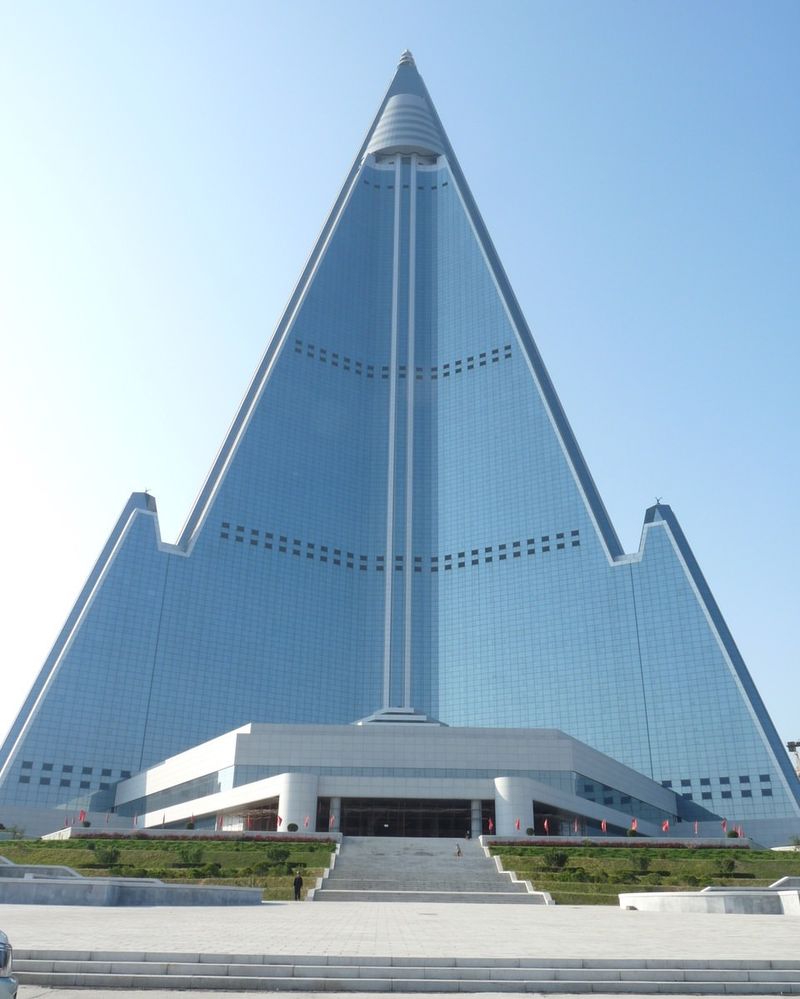 The Ryugyong Hotel, North Korea