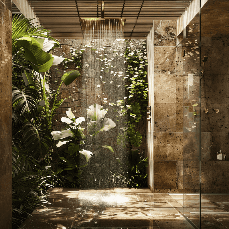 Tropical Oasis Bathroom