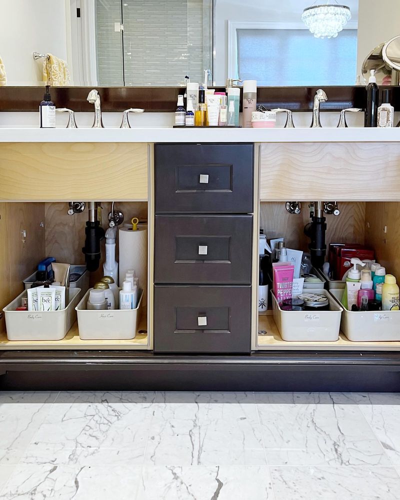 Under-Shelf Baskets for Extra Space