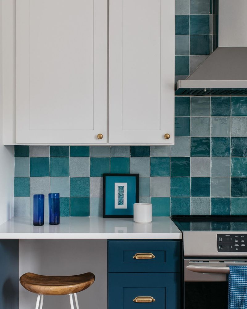 Use Bold Backsplash Tiles