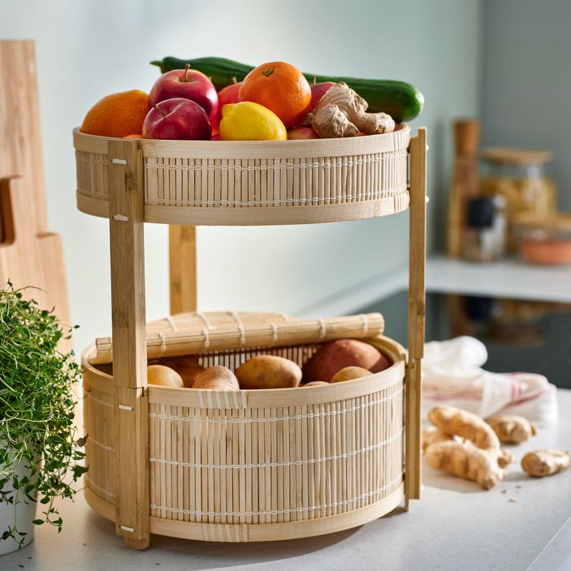 Use a Tiered Fruit Basket