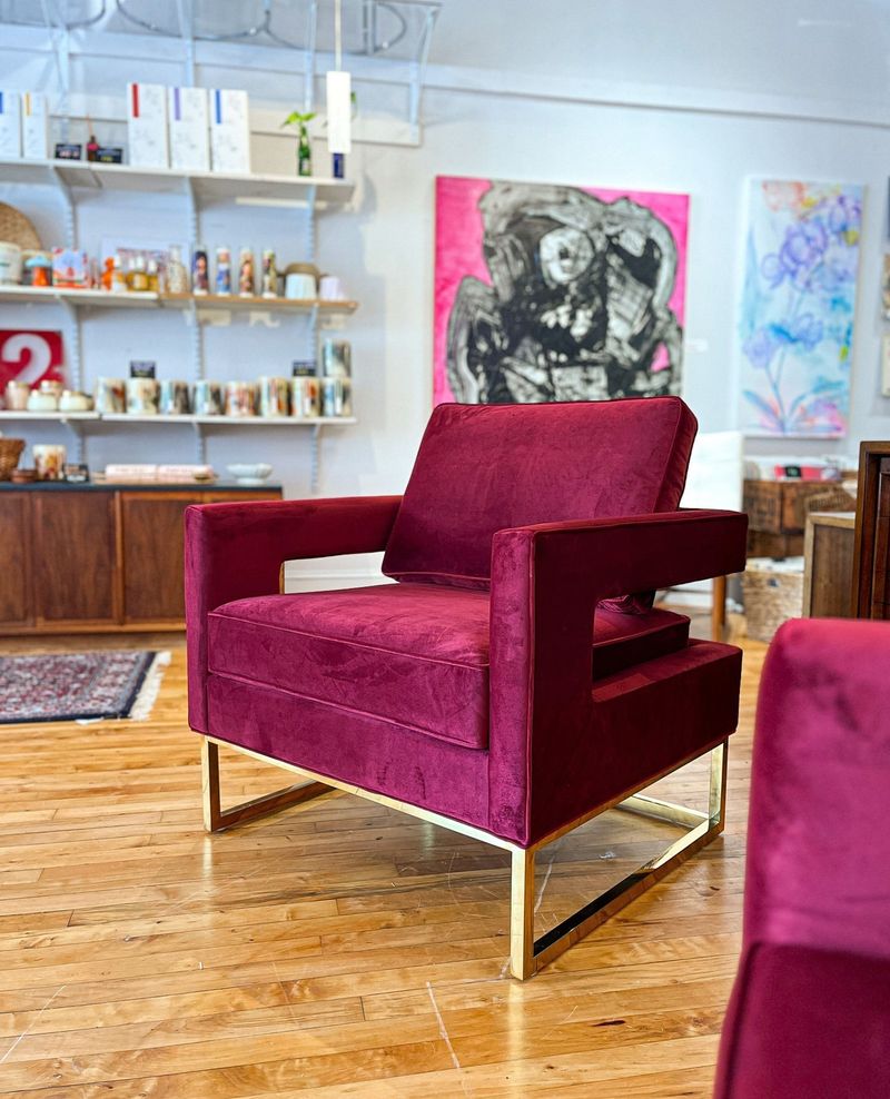 Velvet Armchairs