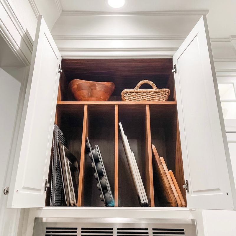 Vertical Baking Sheet Organizer