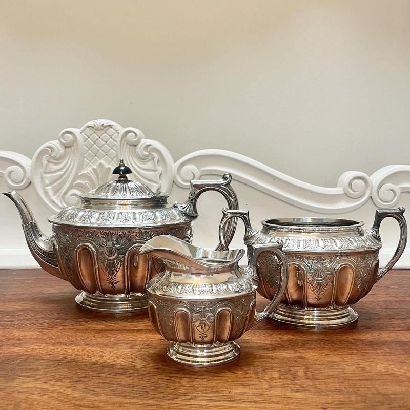 Victorian Silver Tea Set