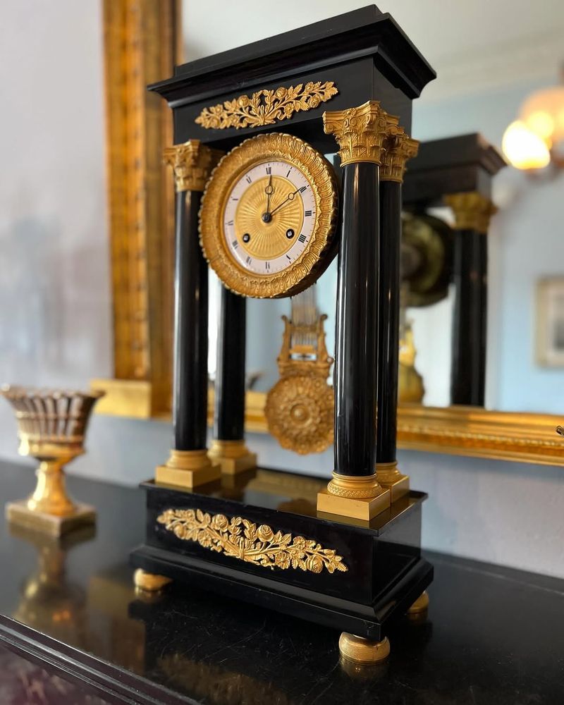 Vintage Clock Centerpiece