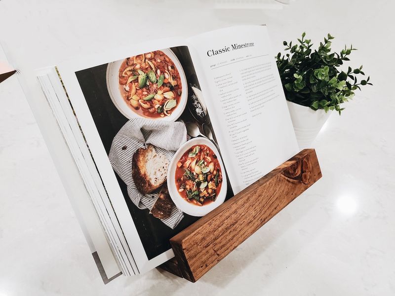 Vintage Cookbook Stand