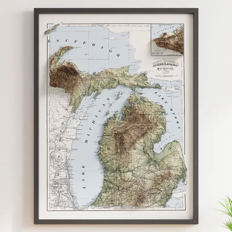 Vintage Wall Maps