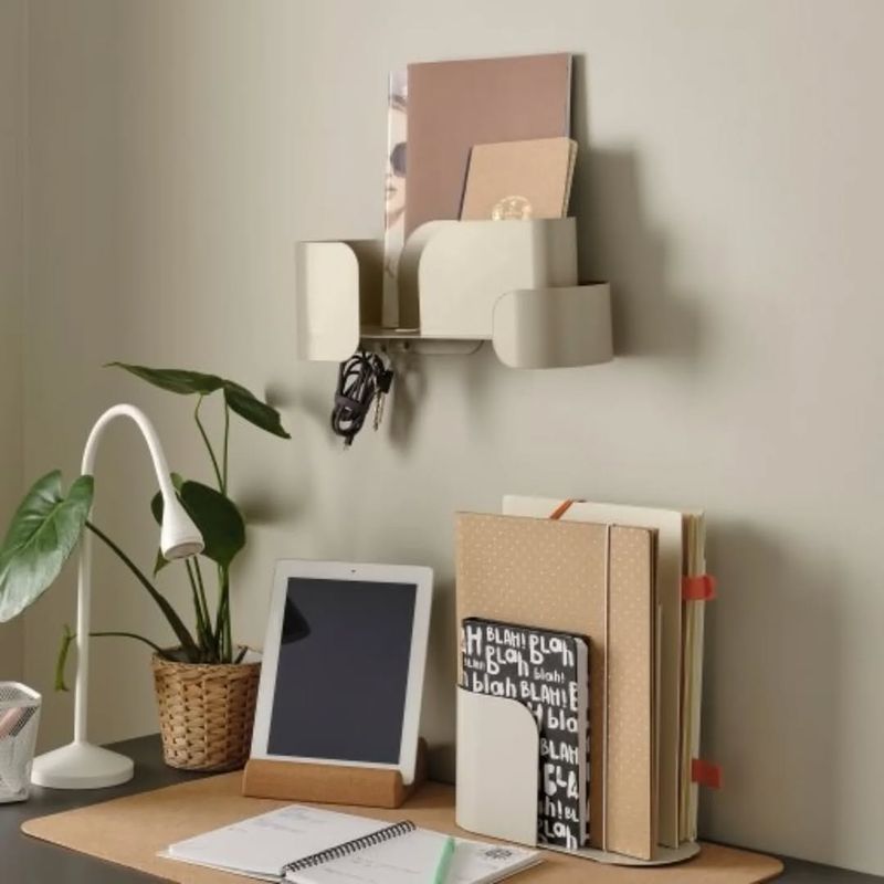 Wall-Mounted Desk Organizer