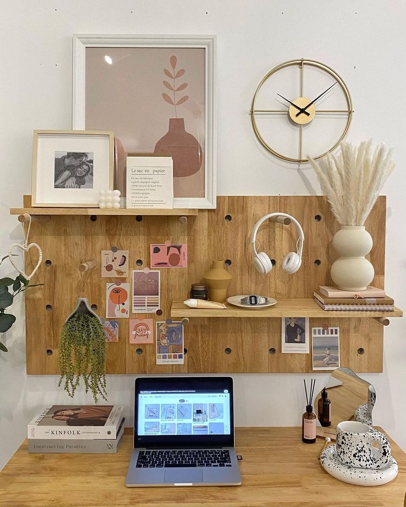 Wall-Mounted Pegboards