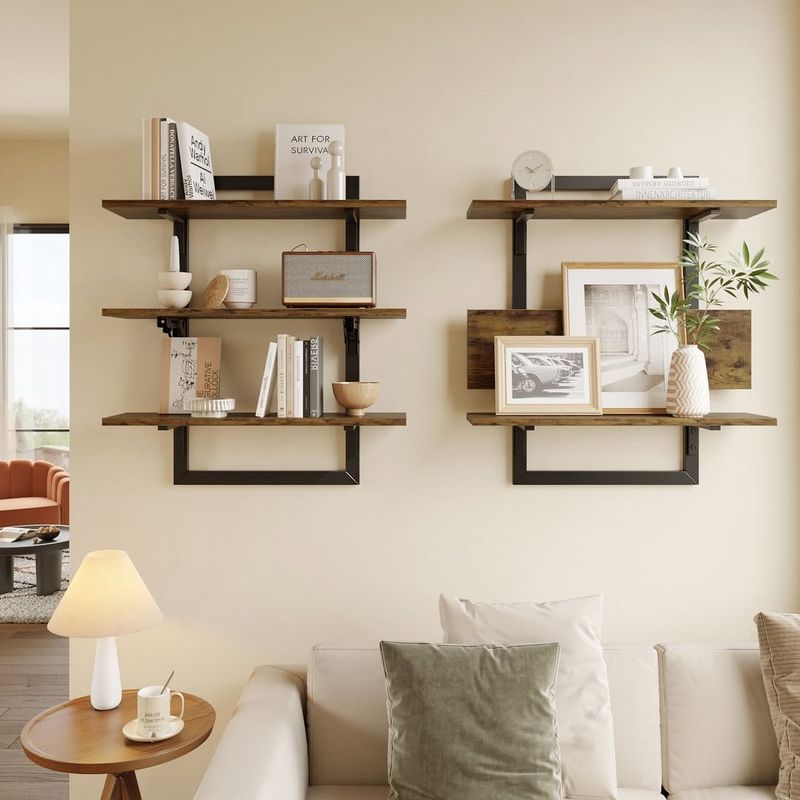 Wall-Mounted Shelves