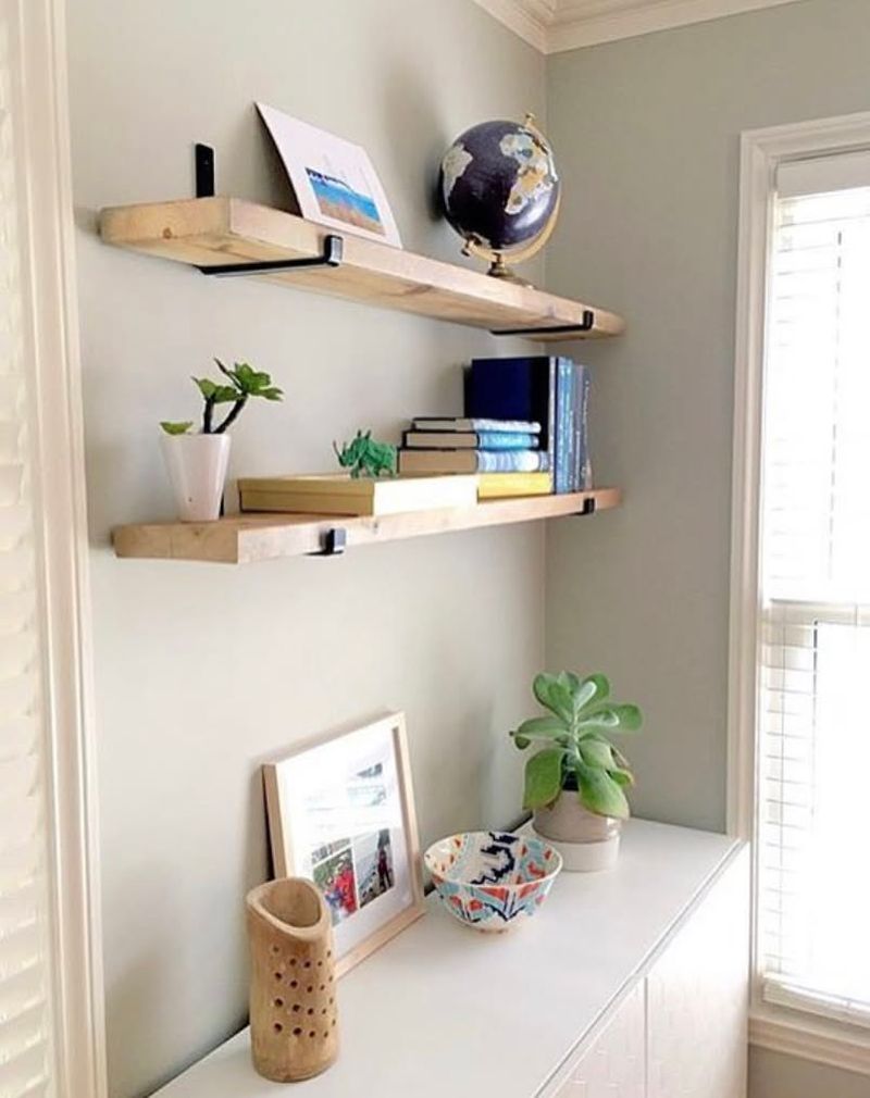 Wall-Mounted Shelves