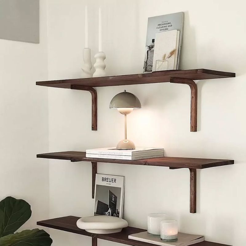 Wall-Mounted Shelving