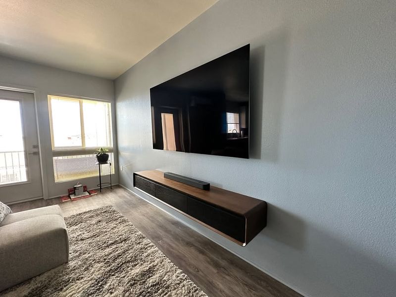 Wall-Mounted TV