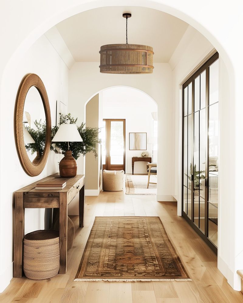 Welcoming Entryway with Rustic Charm