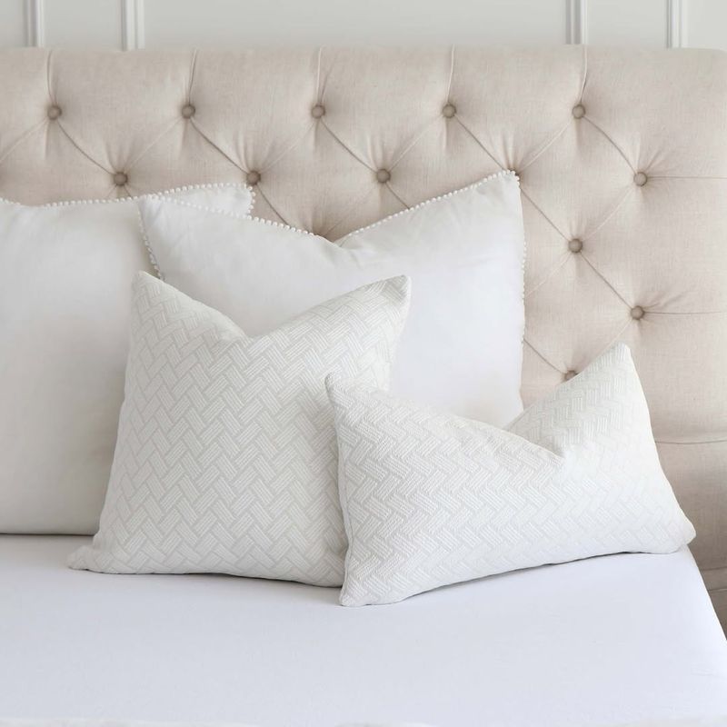 White Accent Pillows