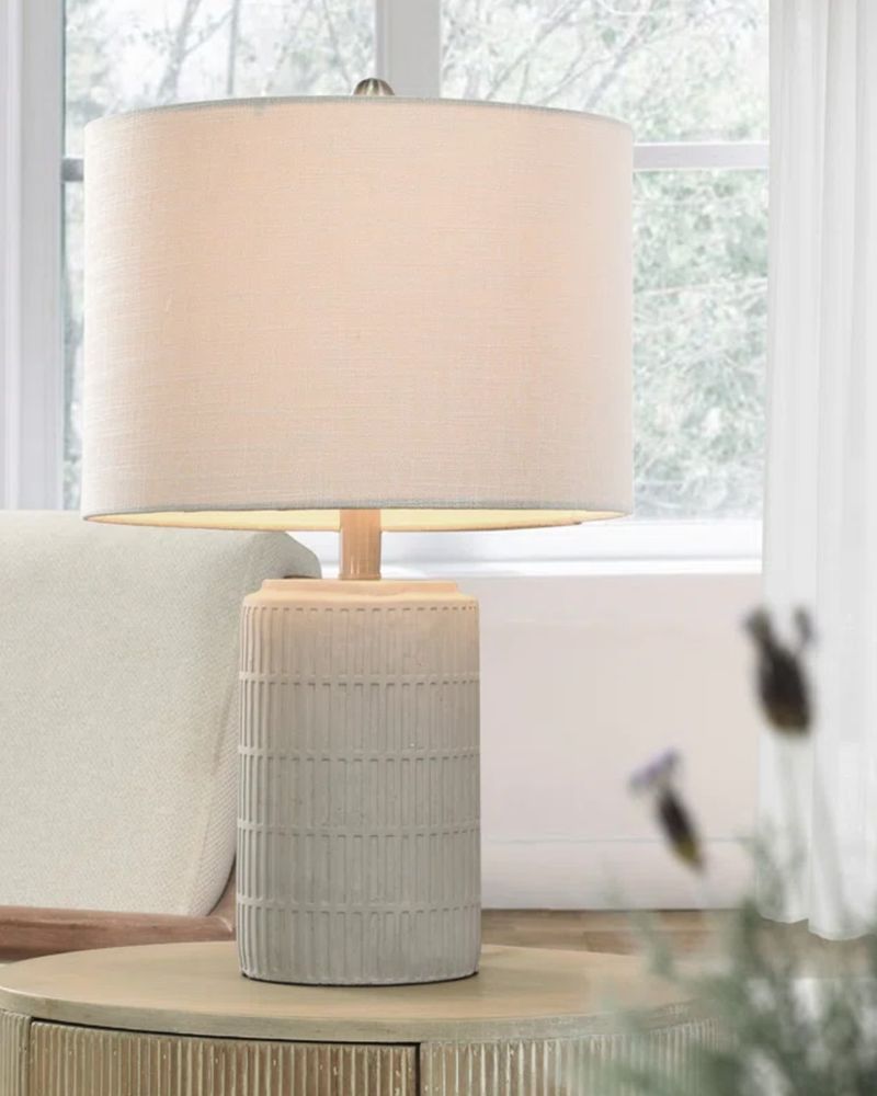 White Bedside Lamps