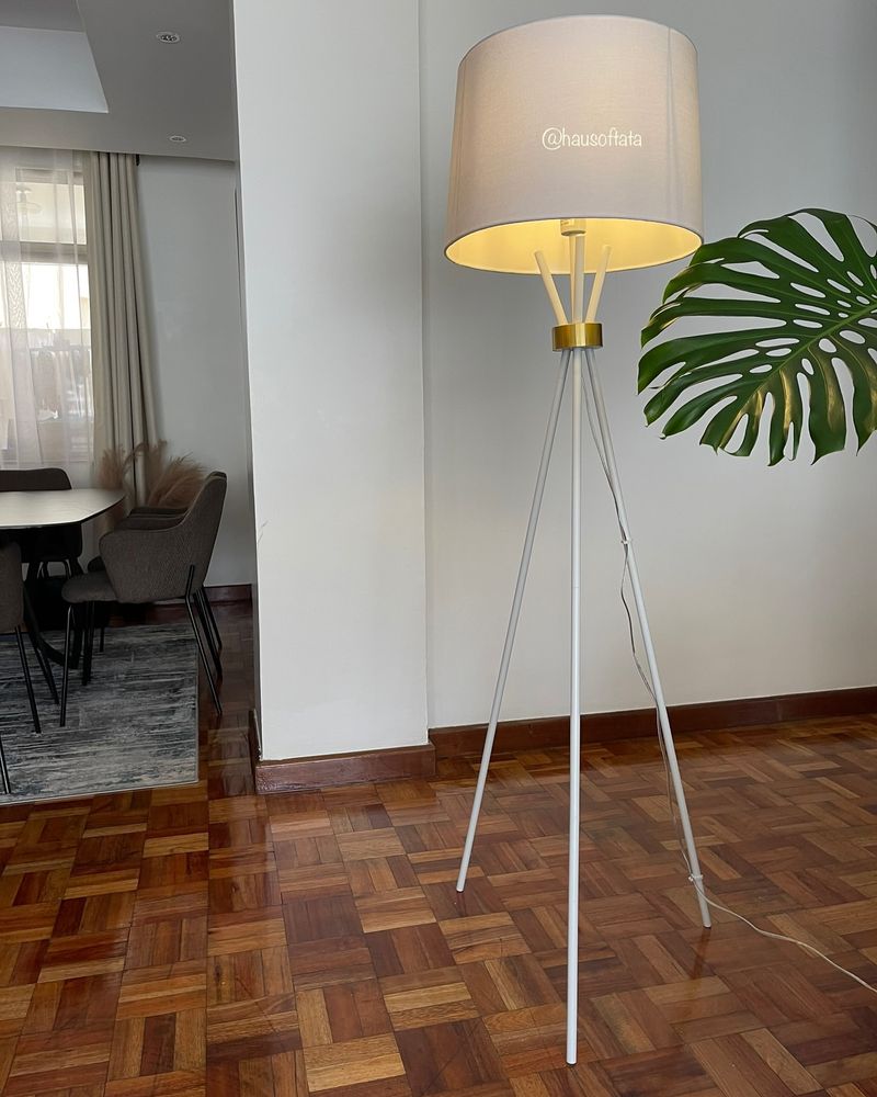 White Floor Lamp