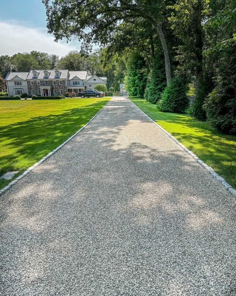 White Gravel Driveways