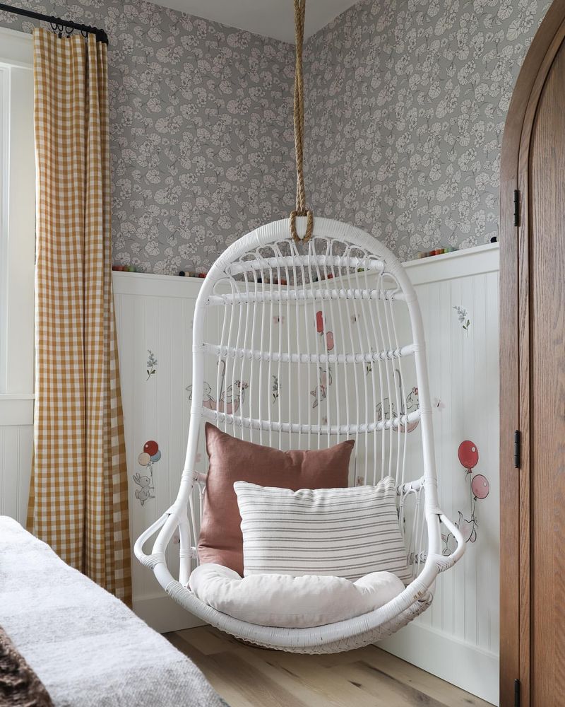 White Hanging Chair