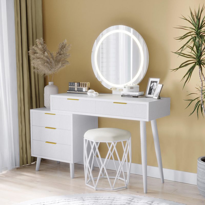 White Vanity Table