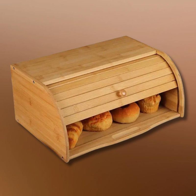 Wooden Bread Box