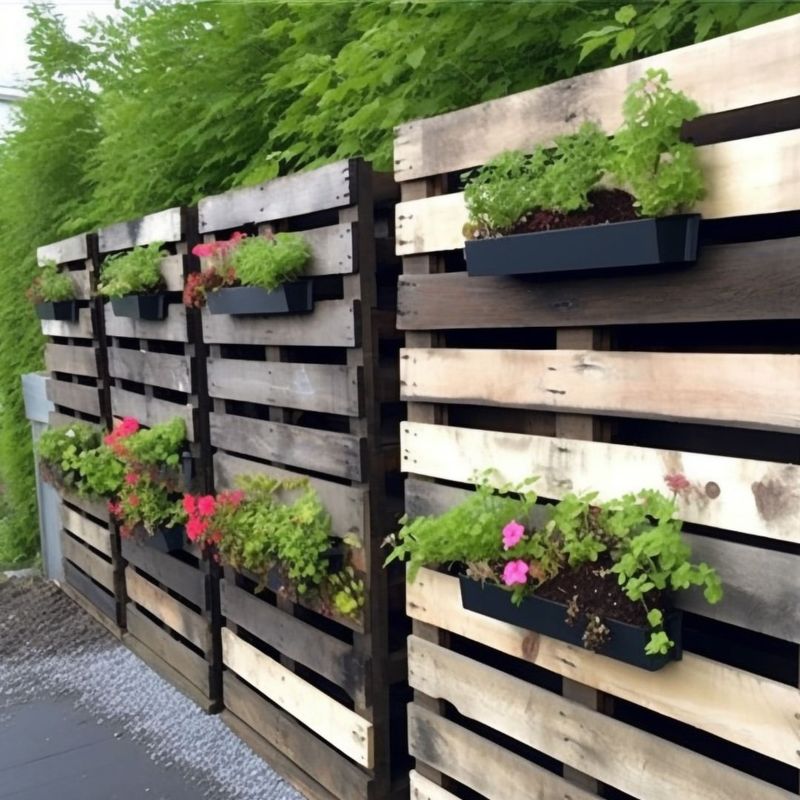 Wooden Pallet Walls