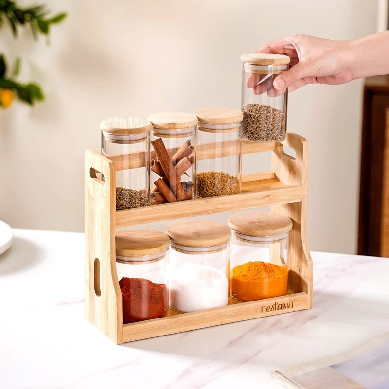 Wooden Spice Rack