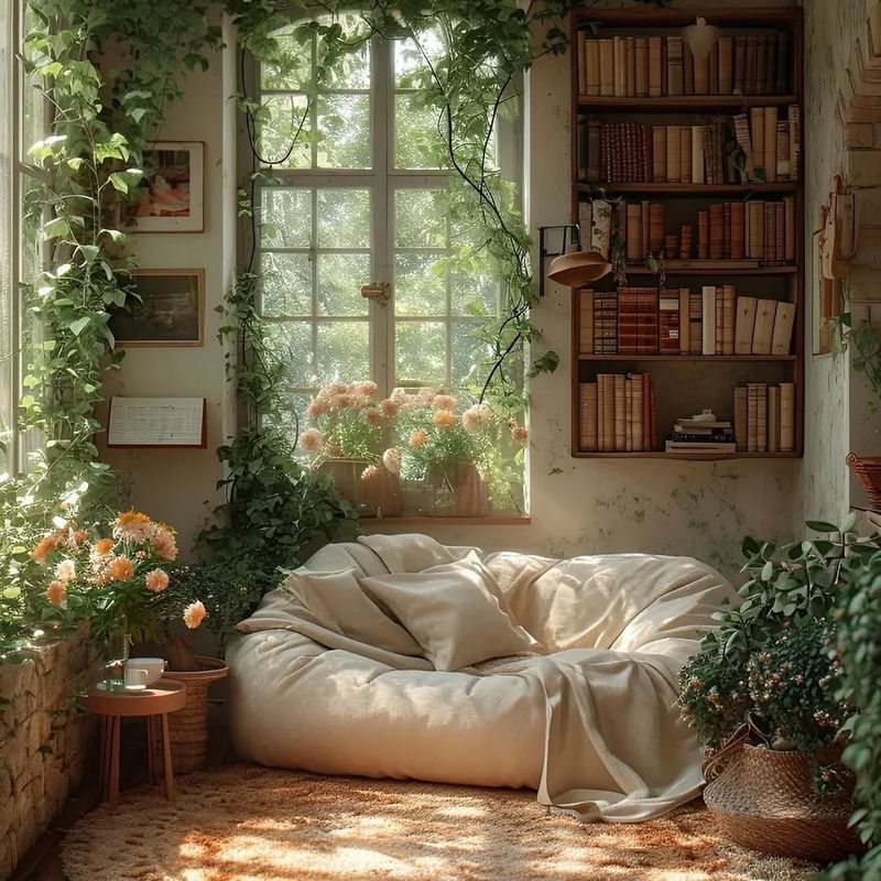 Woodland-Inspired Reading Nook