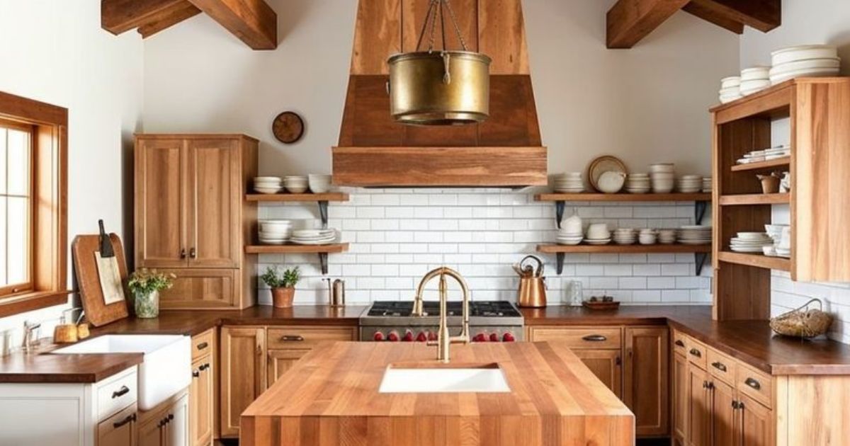 27 Brown Kitchen Cabinet Ideas That Will Introduce You To This ...