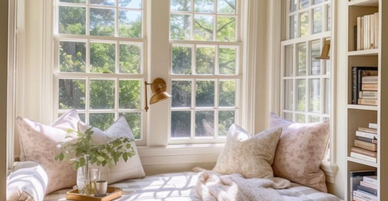 20 Ways To Emphasize Your Bay Windows With Charming Design Ideas