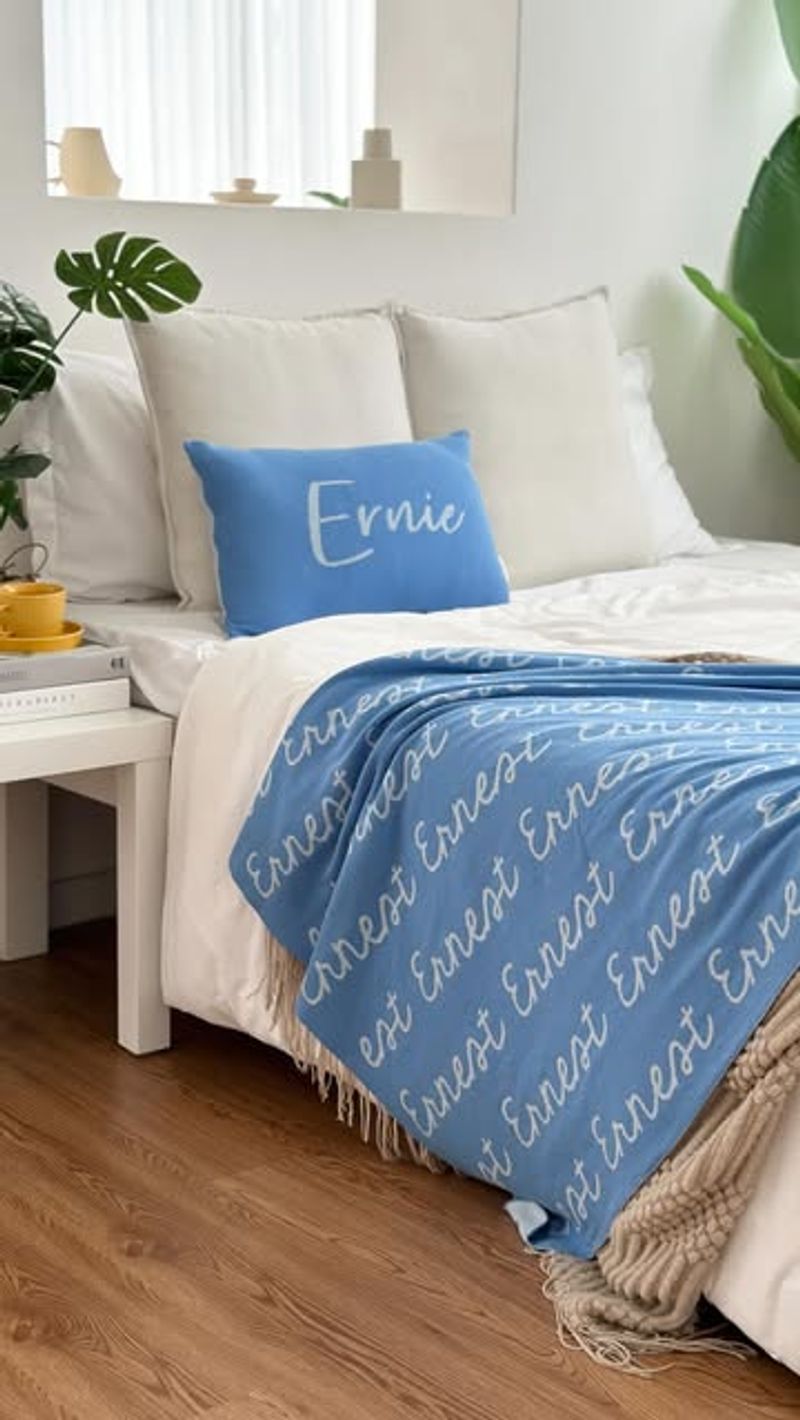 23. Personalized Bedding