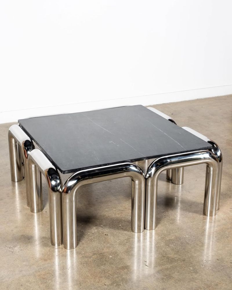 Chrome Coffee Table