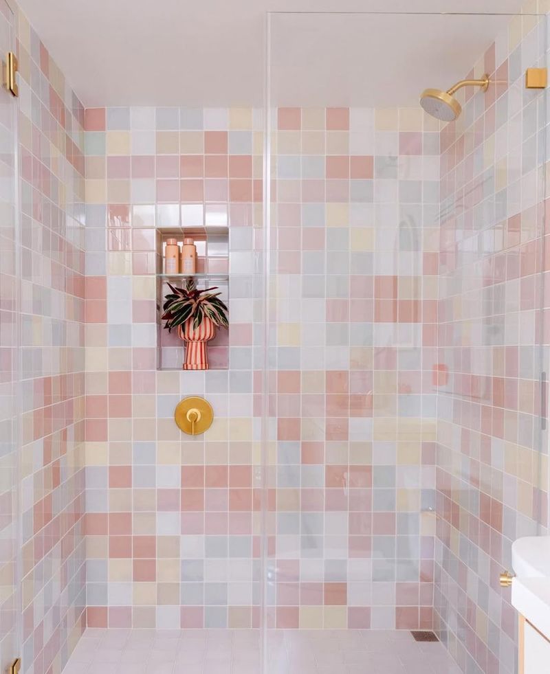 Pastel Bathroom Tiles