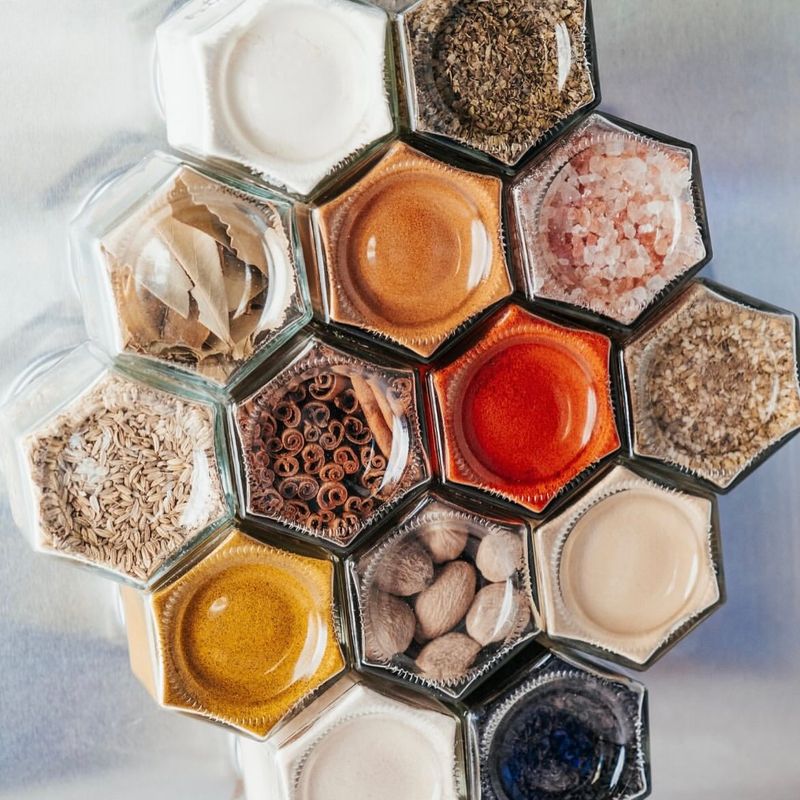 Magnetic Spice Rack