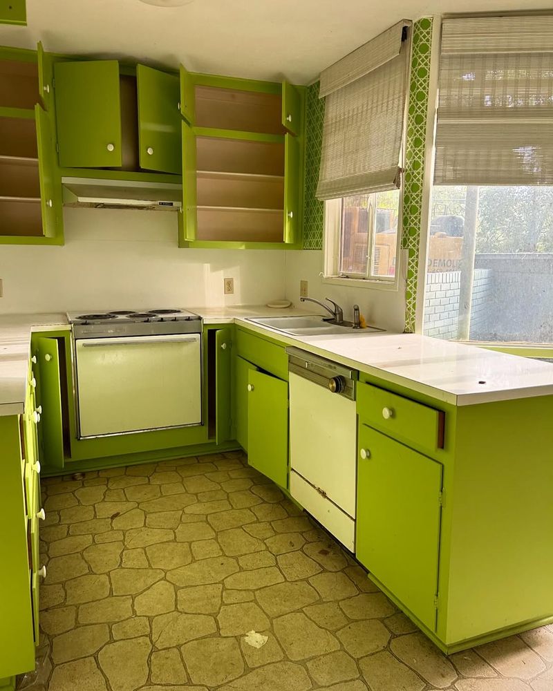 Avocado Green Appliances