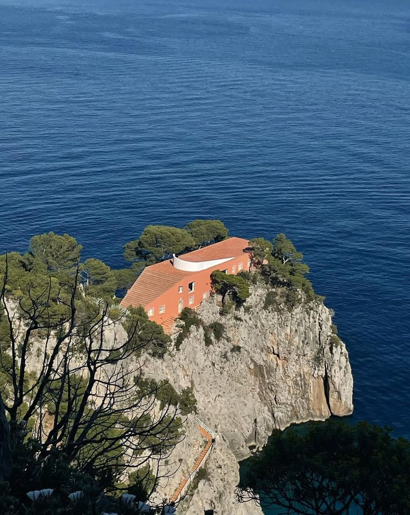 Casa Malaparte, Capri, Italy