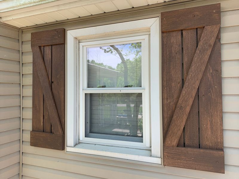 Country Chic Window Shutters