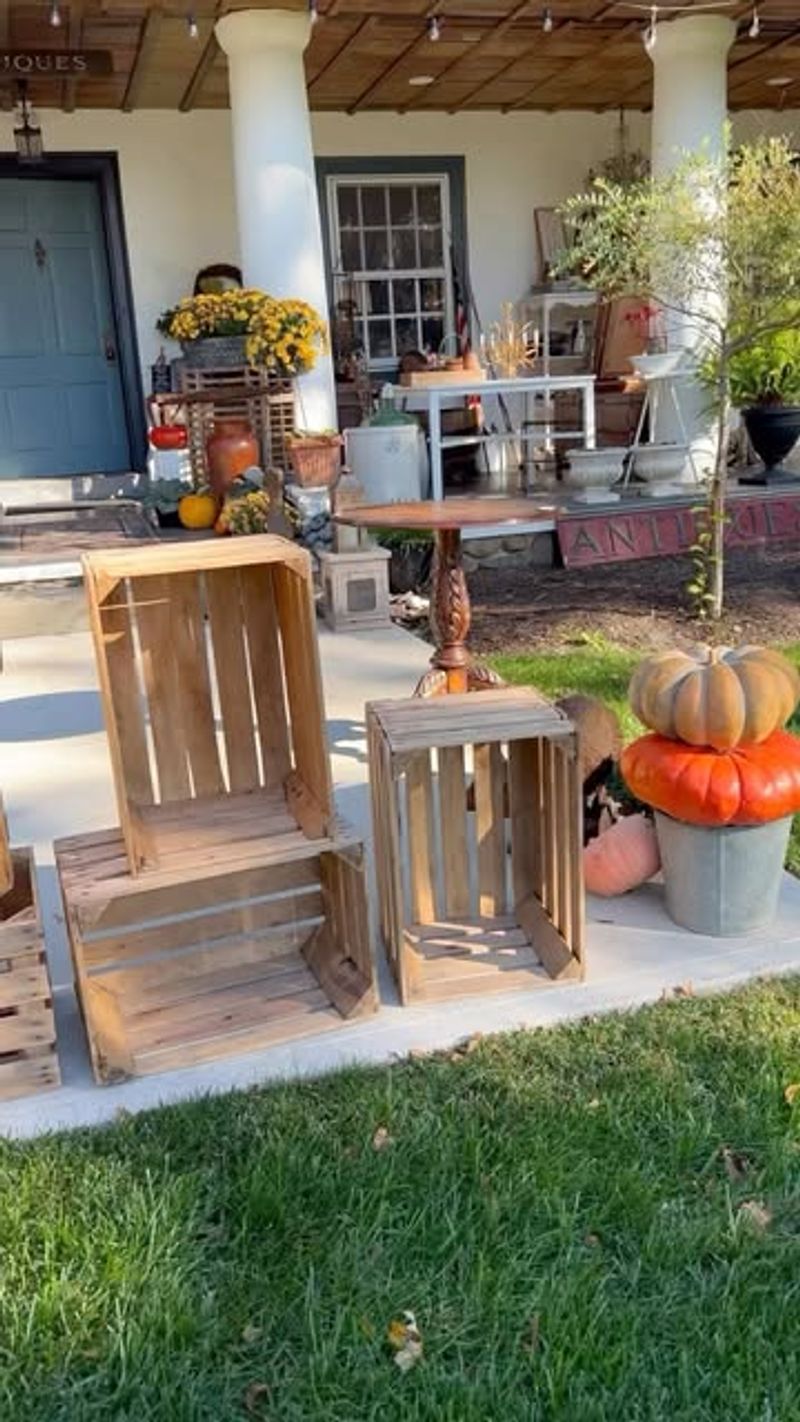 Vintage Wooden Crates