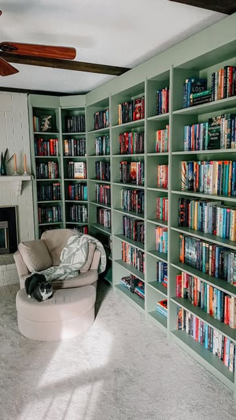 Corner Bookcase Delight